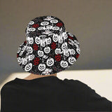 Halloween Gothic Anime Bucket Hat