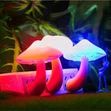 Home Decor Mushroom LED Lamp - Sensor, Warm White Light - In Control Clothing
