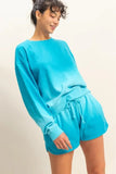 HYFVE Dip Dye Long Sleeve Sweatshirt
