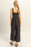 HYFVE Textured Wide Leg Overall
