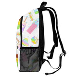 kawaii 32 Fabric Backpack with Side Mesh Pockets (Model 1659)