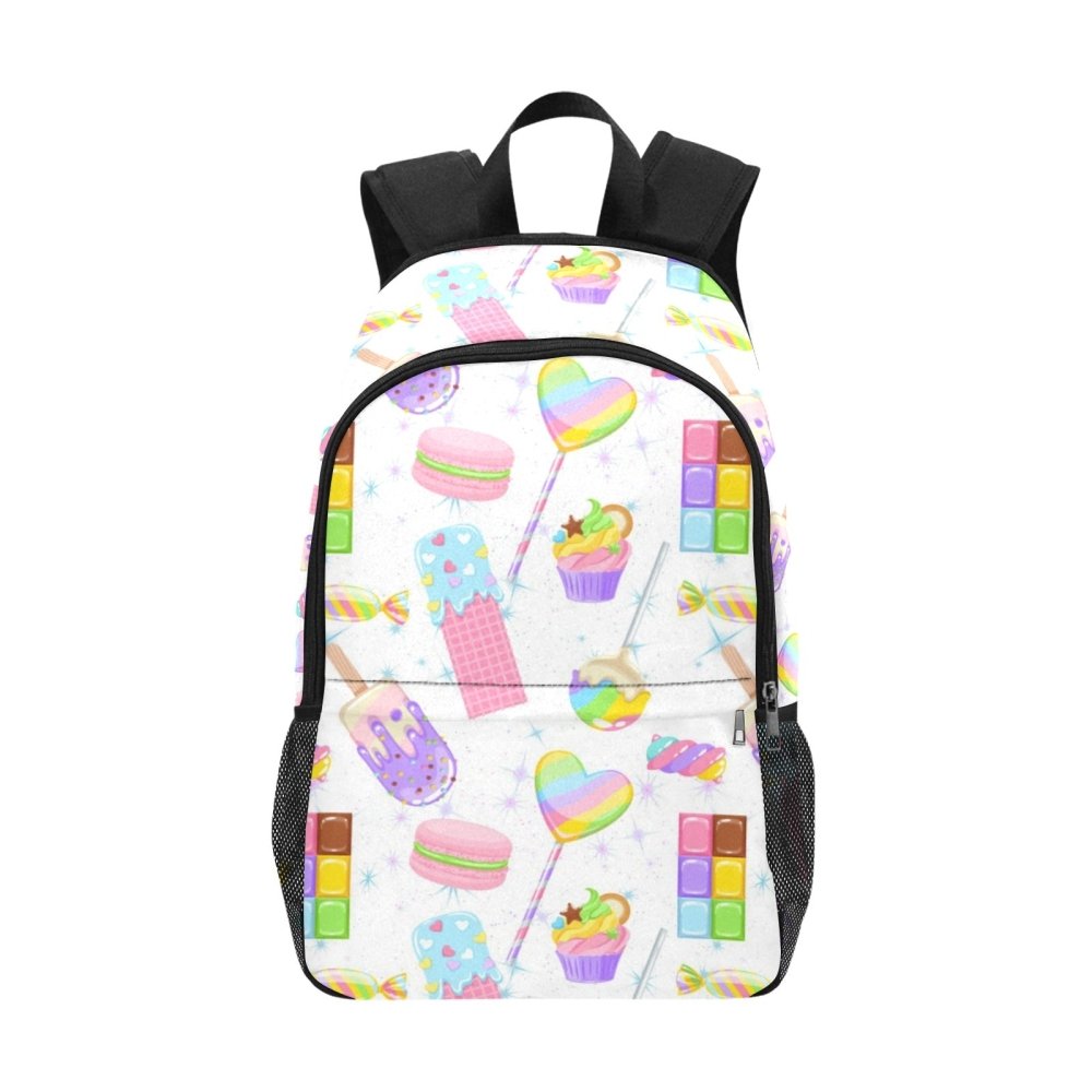 kawaii 32 Fabric Backpack with Side Mesh Pockets (Model 1659)