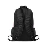 Kawaii Galaxy Fabric Backpack with Side Mesh Pockets