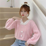 Kawaii Pastel Cardigan Sweater - In Control Clothing