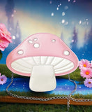Kawaii Pink Mushroom Crossbody Bag - In Control Clothing