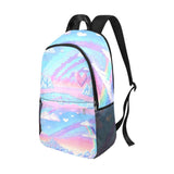 Kawaii Pixel Pastel Backpack with Retro Heart Design