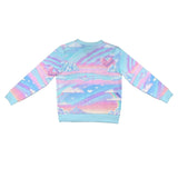 Kawaii Pixel Women's Ribbed Cardigan