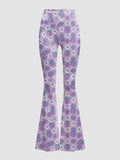 Kawaii Plus Size Strawberry Flare Pants - In Control Clothing