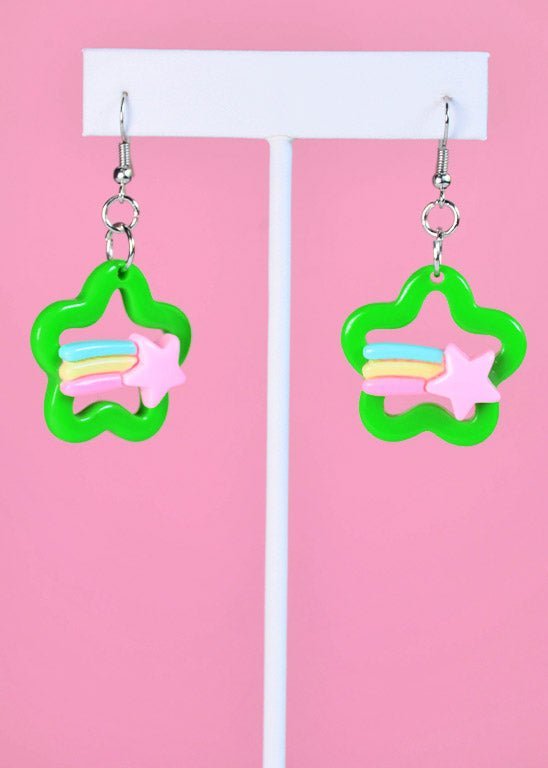Kawaii Star Earrings - In Control Clothing