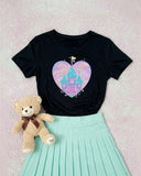 Kawaii Women's Heart Castle T-Shirt