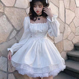 Long Sleeve Kawaii Dress - In Control Clothing