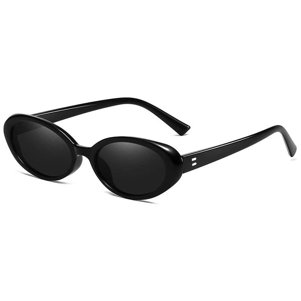 Luxury Cat Eye Sunglasses - Classic Oval Shades for Women