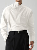 Men's Asymmetrical Long Sleeve Shirt