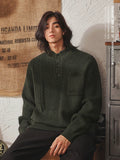 Mens Casual Half Turtleneck Sweater - In Control Clothing