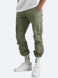Men's Full Size Drawstring Pants with Cargo Pockets Plus Size