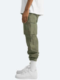 Men's Full Size Drawstring Pants with Cargo Pockets Plus Size