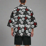 Mens Gothic Halloween Kimono
