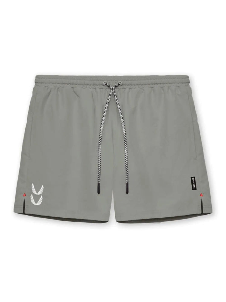 Men's Plus Size Drawstring Active Shorts