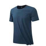 Men's Plus Size Quick - Dry Round Neck Athletic T-Shirt