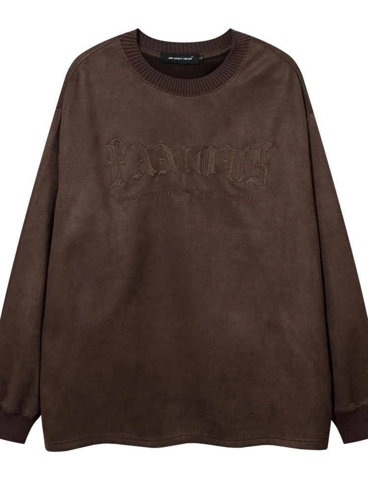 Men's Round Neck Oversized Sweatshirt