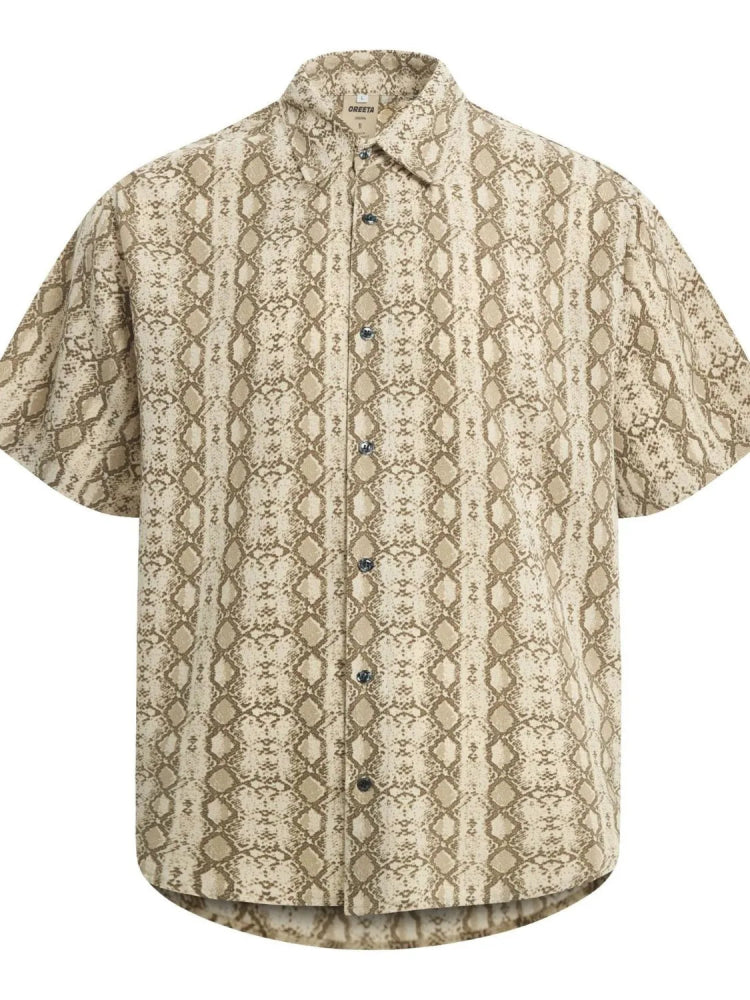Men's Short Sleeve Button - Up Shirt