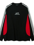 Men's Striped Long Sleeve Sweatshirt