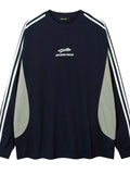 Men's Striped Long Sleeve Sweatshirt