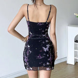 Mesh Fairy Grunge Butterfly Mini Dress - In Control Clothing