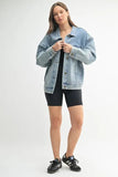 MONO B Boxy - Cut Denim Jacket
