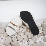 Open Toe Flats Sandals