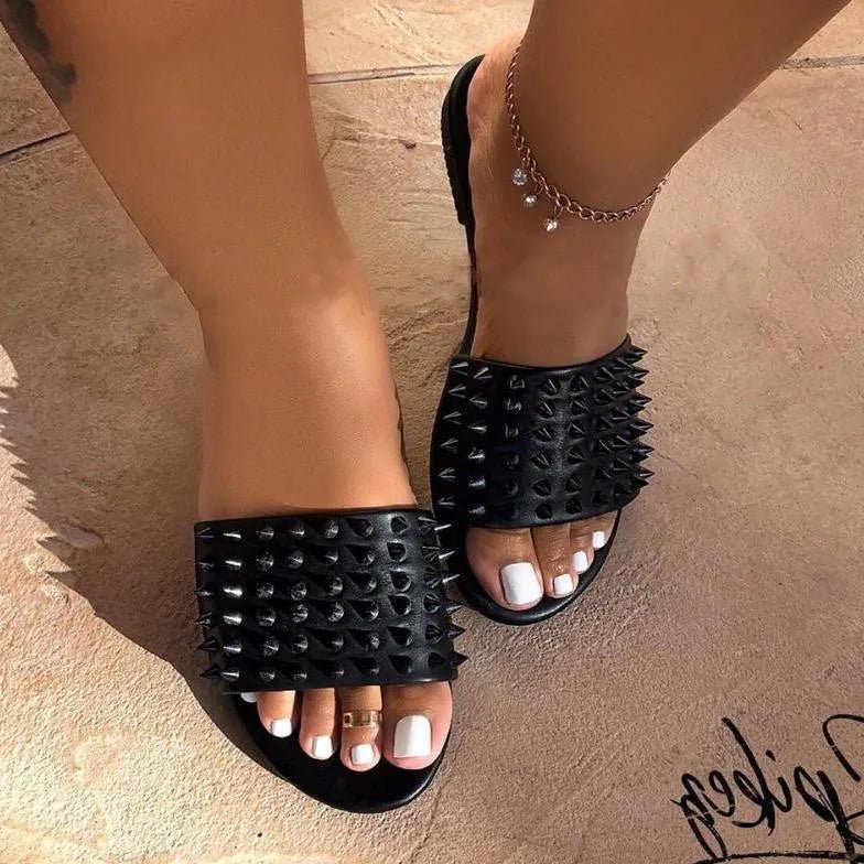 Open Toe Flats Sandals
