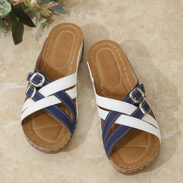 Open Toe Flats Sandals