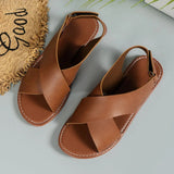 Open Toe Flats Sandals