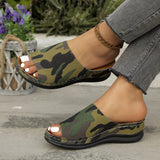 Open Toe Flats Sandals