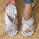 Open Toe Flats Slippers
