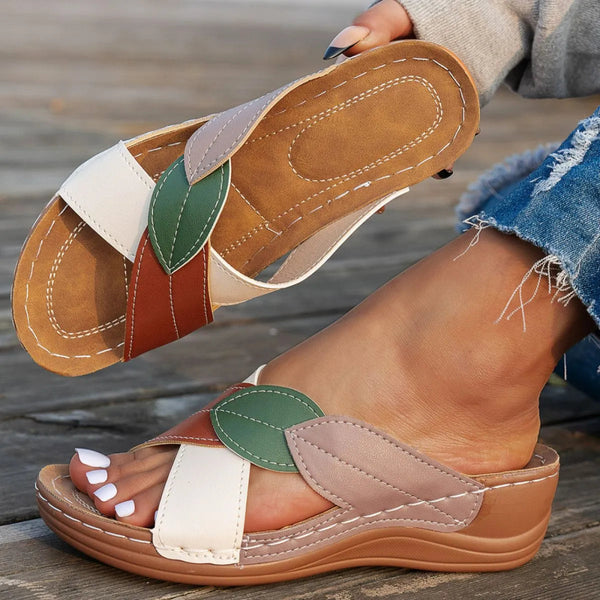Open Toe Wedge Sandals