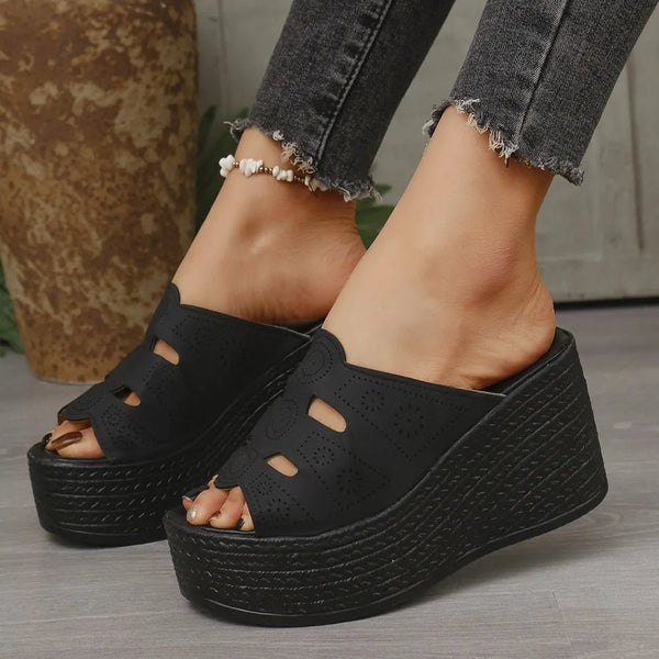 Open Toe Wedge Sandals