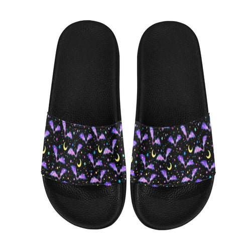 Pastel Goth Bat Men's Slide Sandals
