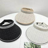 Pearl Detail Sunscreen Hat