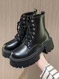 Platform Lace Up Boots