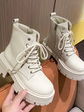Platform Lace Up Boots