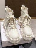 Platform Lace Up Boots