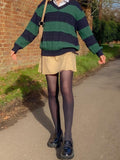Preppy Style Academia Fashion Striped Sweater - In Control Clothing