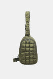 Quilted Nylon Crossbody Bag