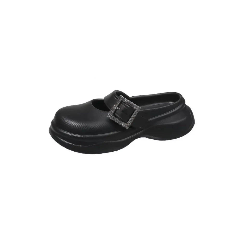 Round Toe Platform Sandals