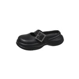 Round Toe Platform Sandals