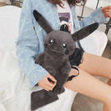 Shadow Spark: Black Pikachu Japanese Style Bag - In Control Clothing