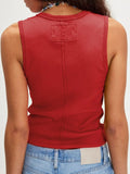 Solid V - Neck Tank