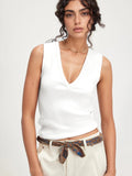 Solid V - Neck Tank