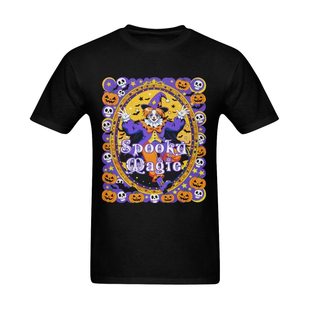 Spooky Magic Halloween Clown T - Shirt - In Control Clothing